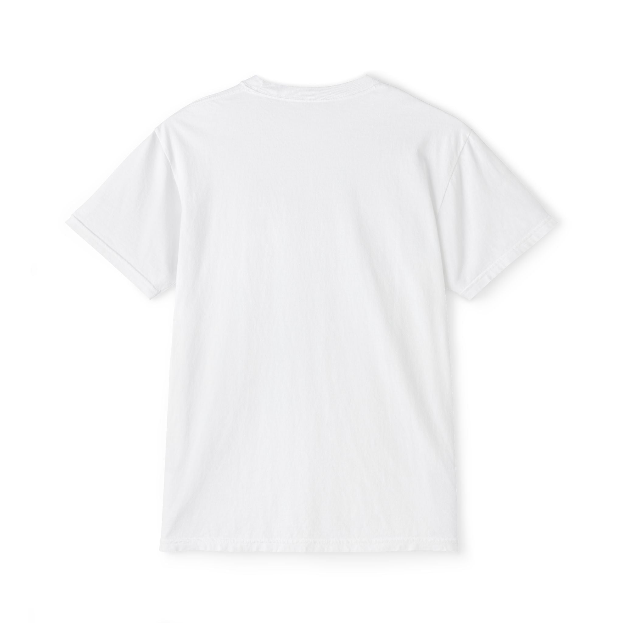 Zen Pocket T‑Shirt — Minimalist White Pocket Tee with Small 'ZEN' Logo