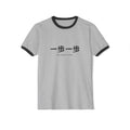 Ringer Tee — "One Step at a Time" (一步一歩) Minimalist Motivational T-Shirt