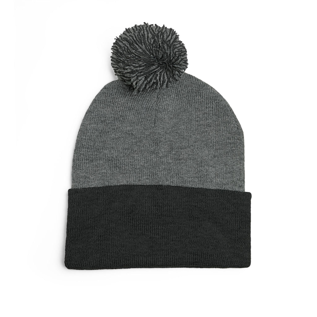Embroidered 'Tokyo' Pom-Pom Knit Beanie – Cozy Travel & Winter Hat
