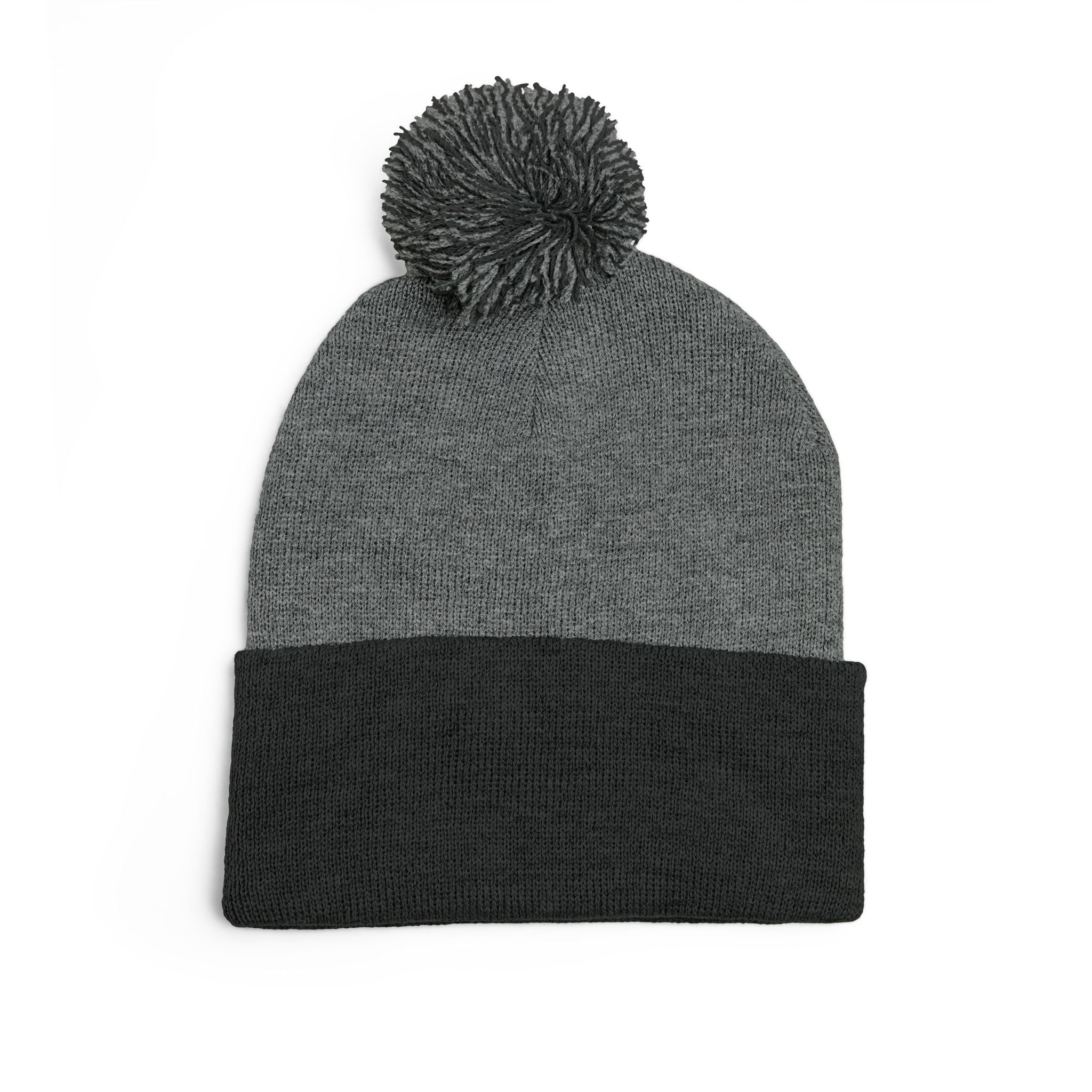 Embroidered 'Tokyo' Pom-Pom Knit Beanie – Cozy Travel & Winter Hat